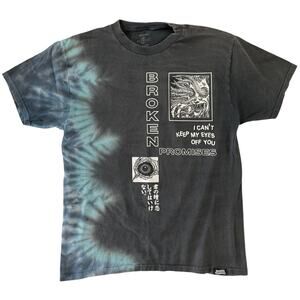 Broken Promises x Uzumaki Junji Ito Tie Dye Graphic T-Shirt Medium